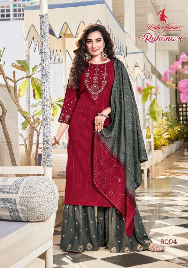  LF Ruhana 4 Designer Embroidery Ethnic Readymade Salwar